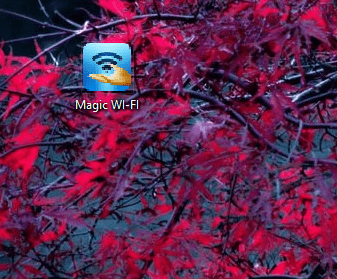 Использование программы без предварительной установки Magic WiFi