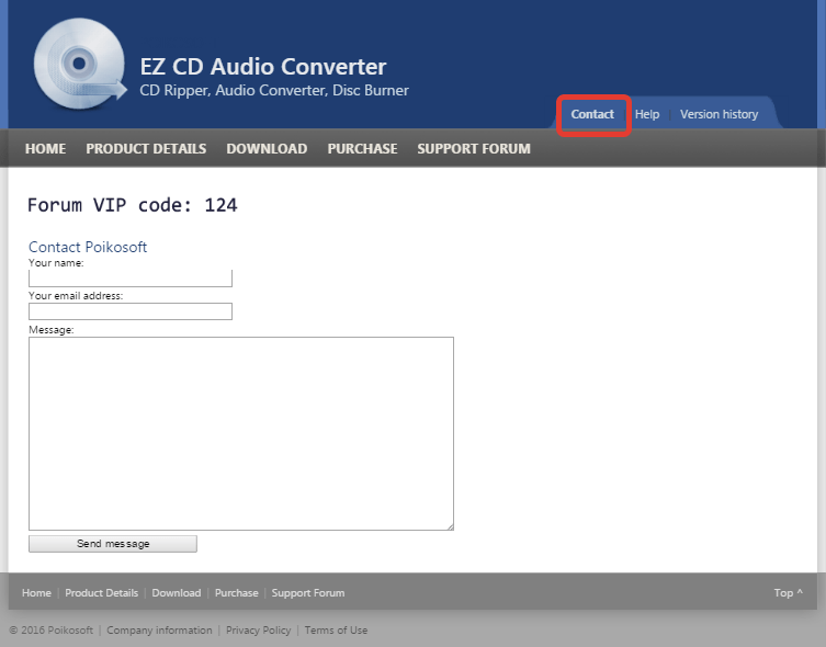 Справка и поддержка EZ CD Audio Converter (3)