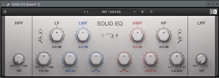 Solid EQ VST плагин для FL Studio