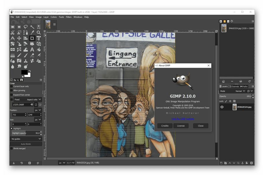 Рисование в программе GIMP