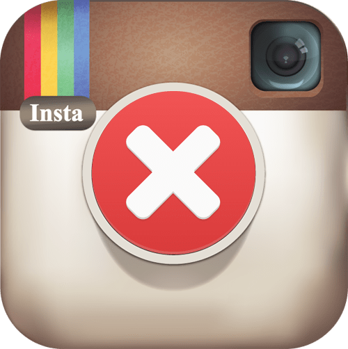 Как удалить профиль в Instagram