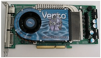 Видеокарта шестого поколения Nvidia GeForce 6800 Ultra