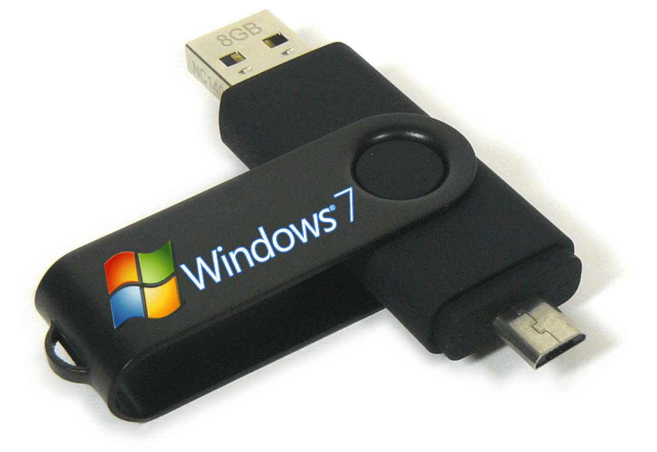 Исправление ошибки запуска  Windows 7 с флешки