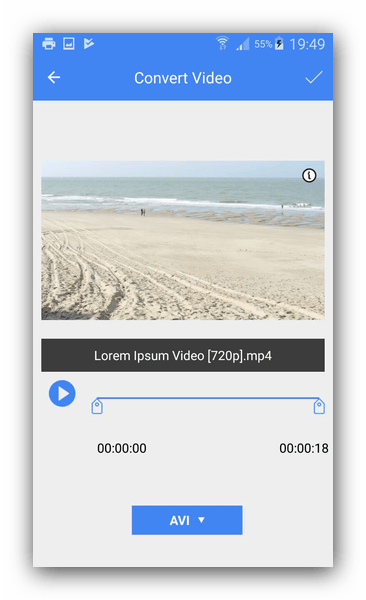 Конвертирование видео с помощью Total Video Converter