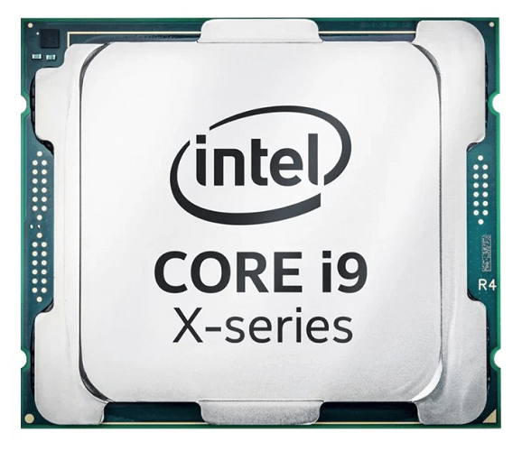 Общий вид процессора Intel Core i9-7960X Skylake
