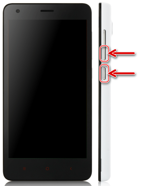 Xiaomi Redmi 2 запуск в режиме Fastboot