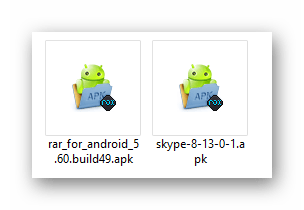 Иконки apk приложения для Nox Player в ОС Виндовс