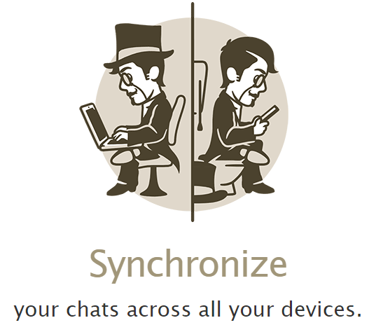 Telegram синхронизация сведений между всеми активированными версиями