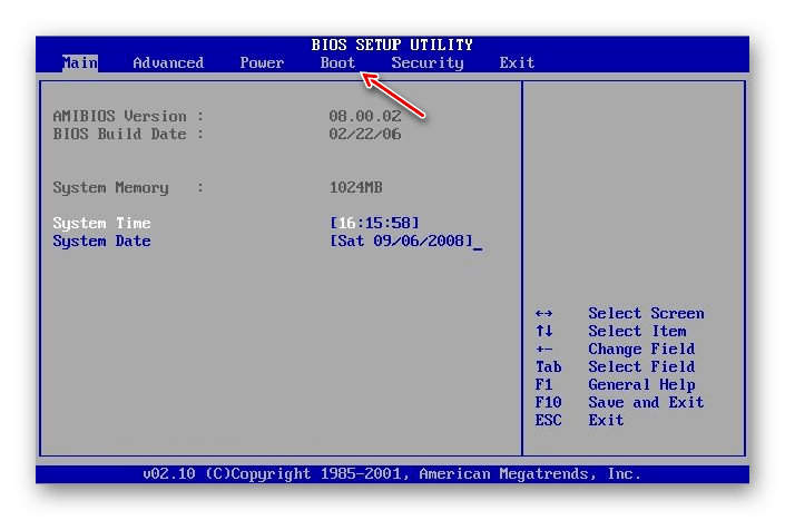Настраиваем BIOS для установки Windows 7