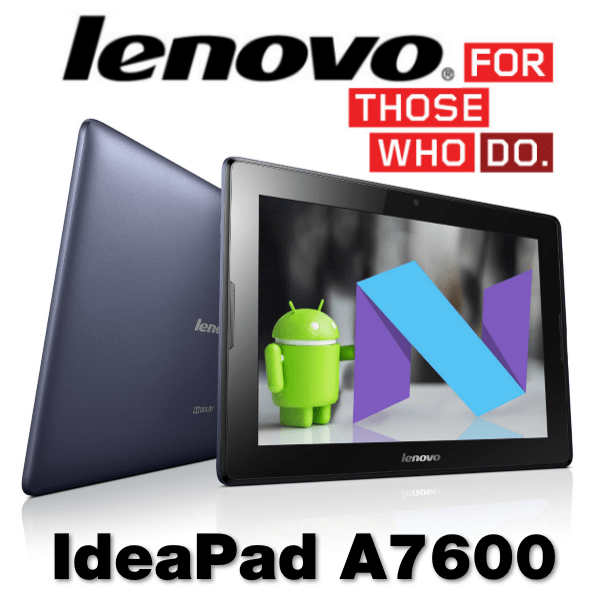 Прошивка планшета Lenovo IdeaTab A7600 (A10-70)