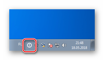 Иконка в трее программы Disk-O