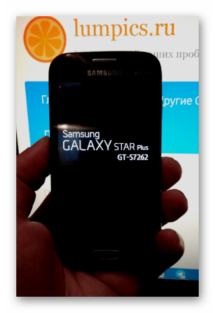 Samsung Galaxy Star Plus GT-S7262 загрузка после прошивки через MobileOdin
