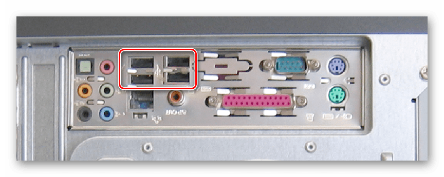 Использование USB-портов на компьютере