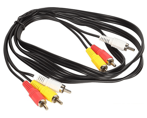 Пример двойного RCA-кабеля