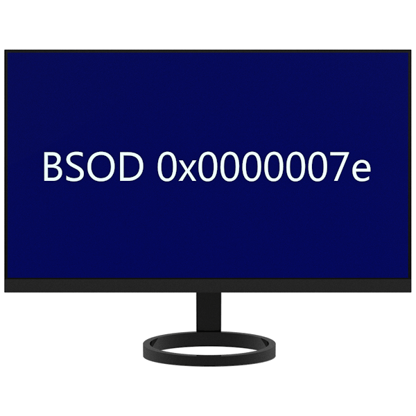 Устраняем BSOD с кодом 0x0000007e в Windows 7