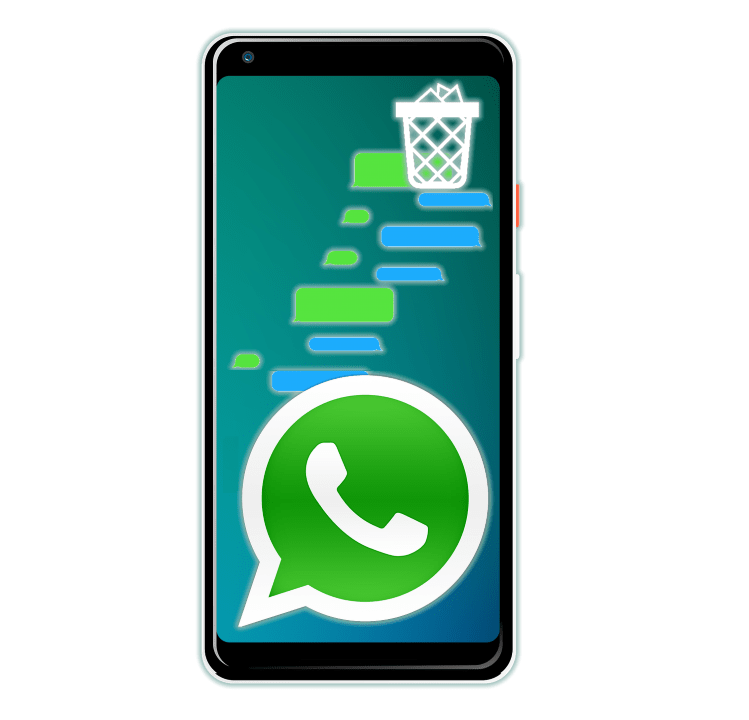 Удаление сообщений у собеседника в WhatsApp на Android