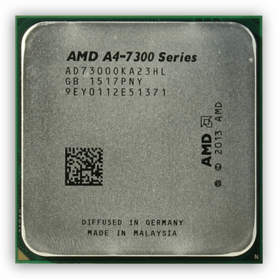 Процессор AMD A4 7300 на архитектуре Richland
