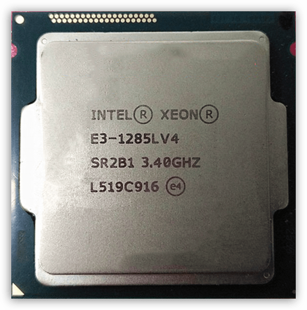 Процессор Xeon E3-1285L v4 на архитектуре Broadwell