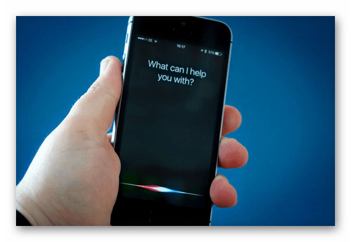 Голосовой помощник Siri на iPhone