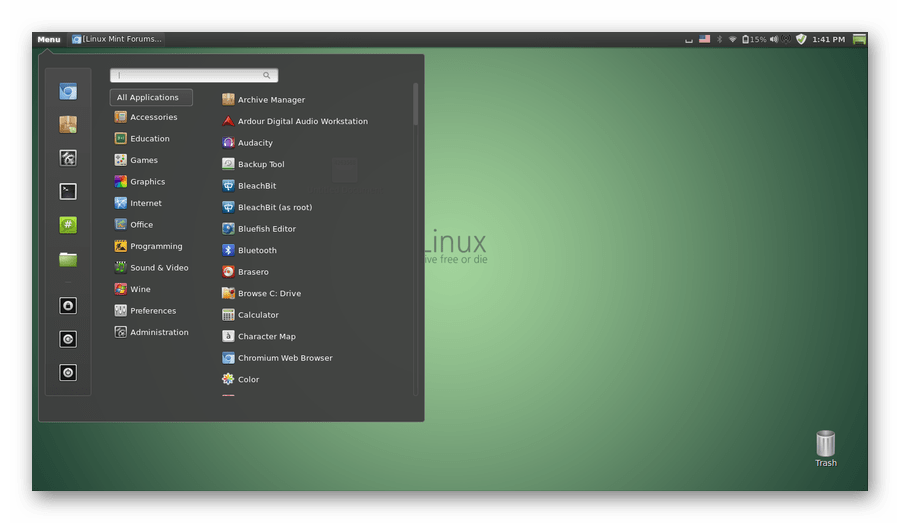 Программы по умолчанию в Linux Mint