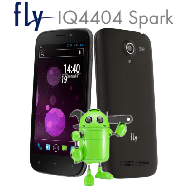 Способы прошивки смартфона Fly IQ4404 Spark