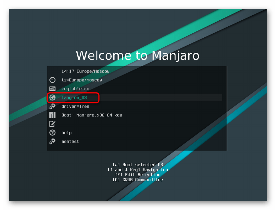Установка дистрибутива Manjaro Linux