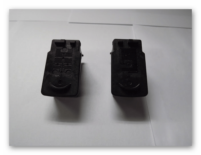 Снятие наклеек с картриджей для принтера Canon Pixma MP250