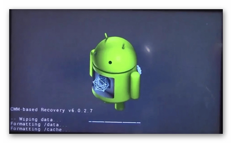 Полная очистка системы на планшете Android