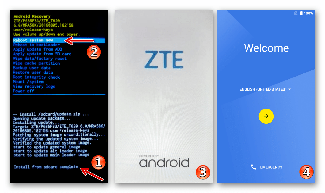 Как прошить смартфон ZTE Blade X3 (T620)