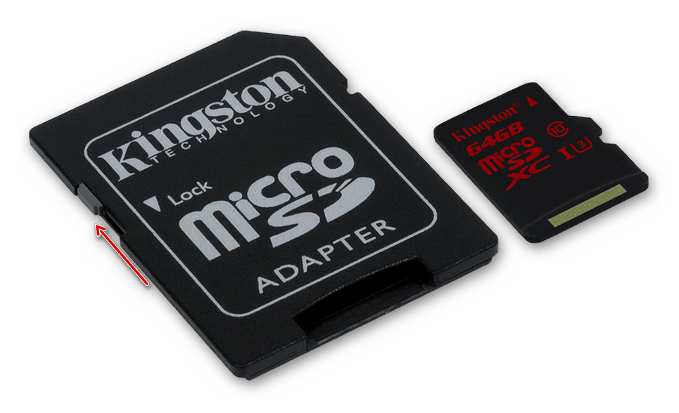 Снятие аппаратной защиты с карты памяти SD microSD