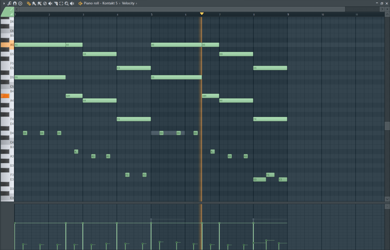 Как из мажора сделать минор в fl studio