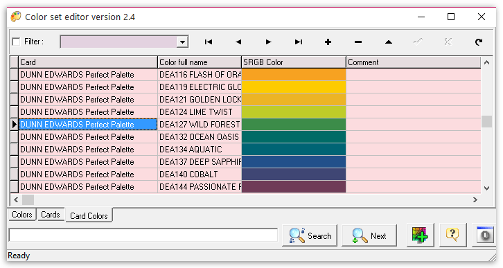 Настройка цветовой палитры в Color Style Studio