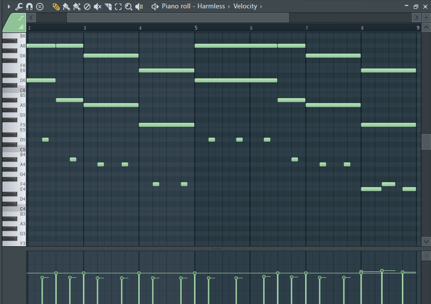 Создание мелодии в FL Studio