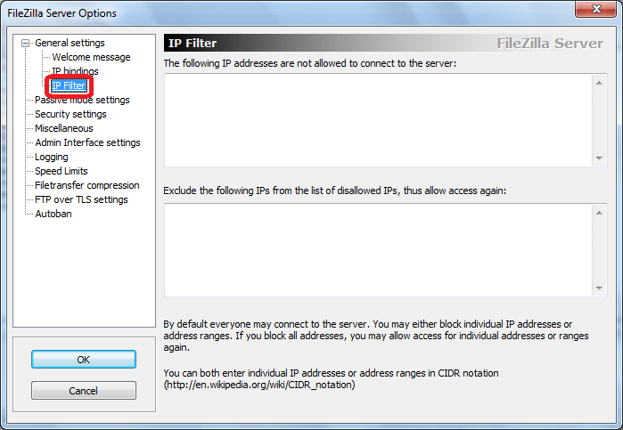 Настройка Filezilla Server для FTPS в WindowsSavvy и настройка брандмауэра