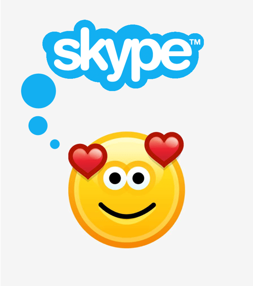 Как использовать скрытые смайлы в Skype лого