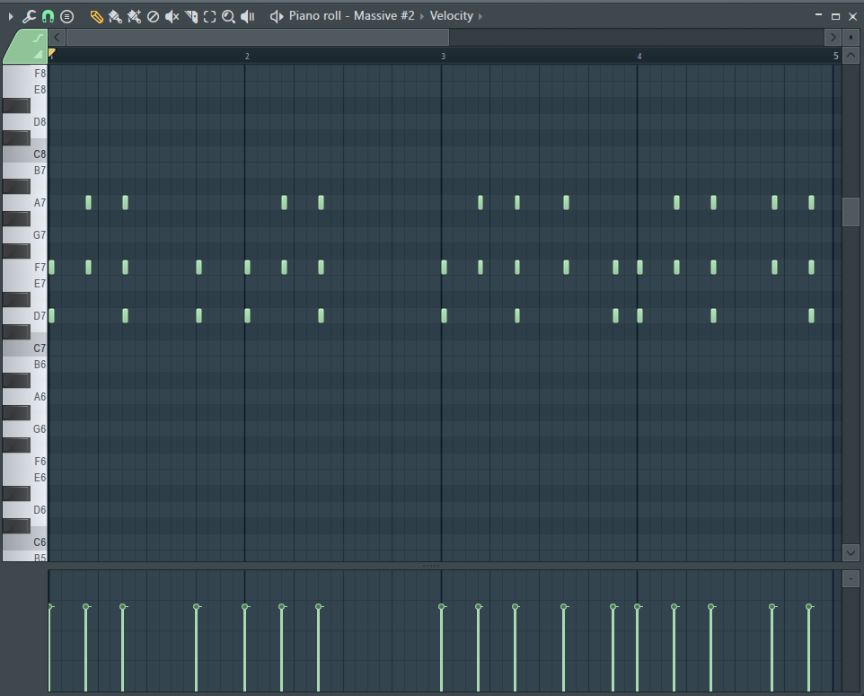 Музыкальное наполнение в FL Studio