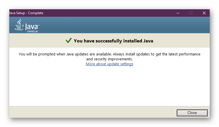 Успешное обновление Java для исправления проблем с запуском Zona