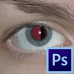Как убрать красные глаза в Фотошопе