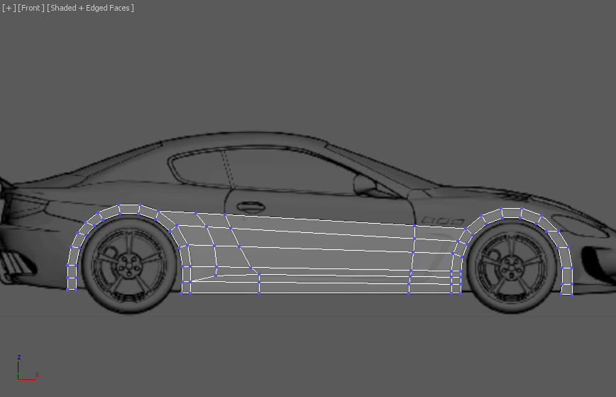 Моделирование автомобиля 3