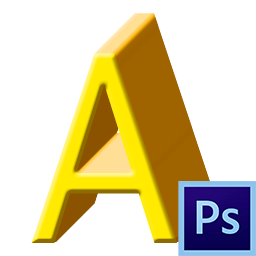Как сделать стеклянные буквы в фотошопе