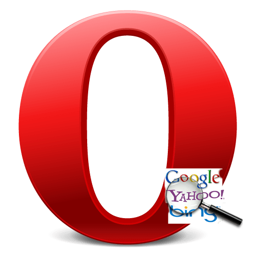Поисковая система в Opera