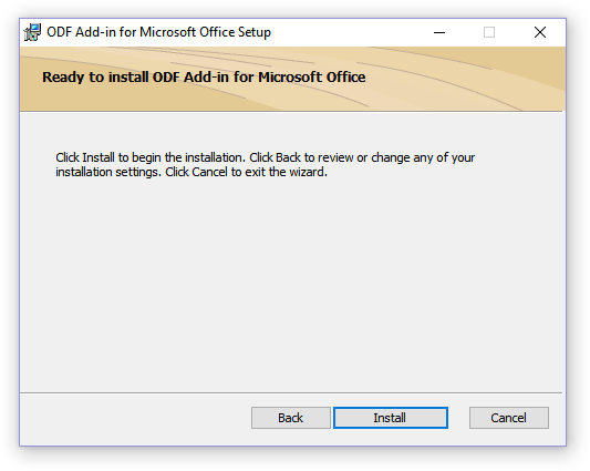 установить Add-in for Microsoft Office Setup