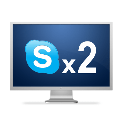 Запуск двух программ Skype