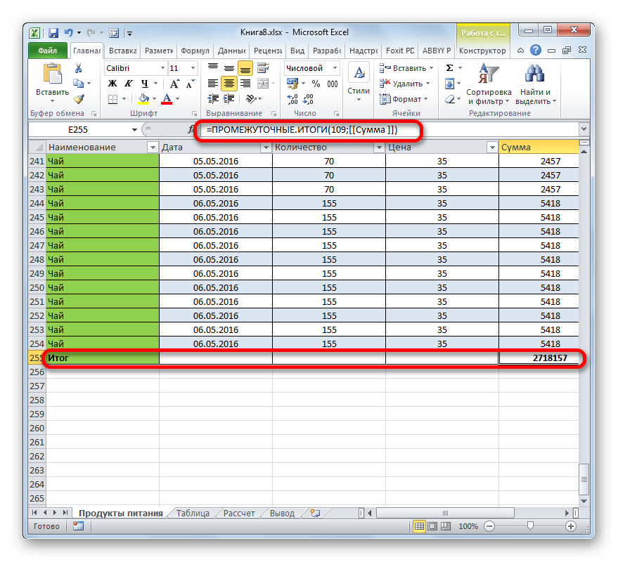 Смещенное отклонение excel это