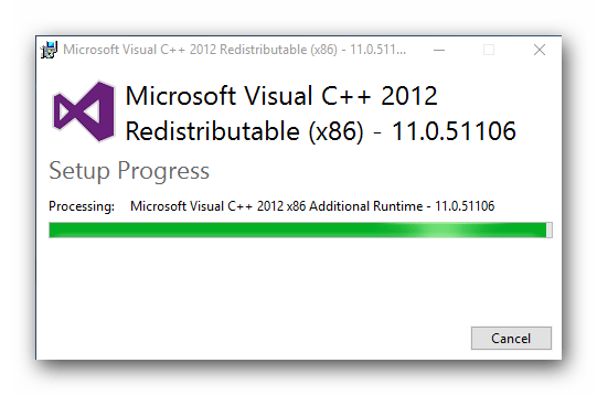 Установка Microsoft Visual C++
