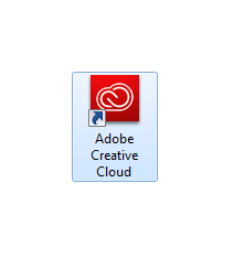 Ярлык Creative Cloud на рабочем столе Windows