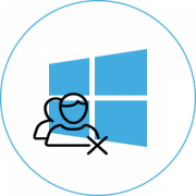 Удаление аватара в Windows 10