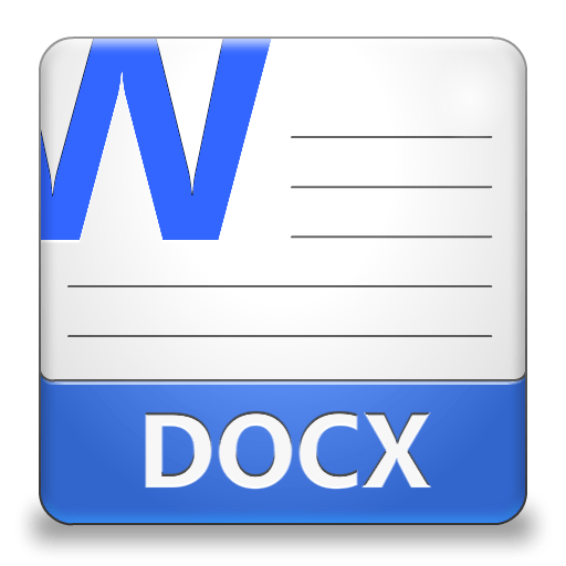 Формат DOCX