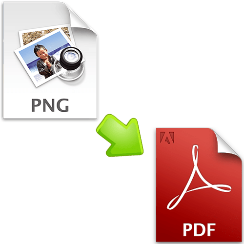 Как конвертировать png в pdf