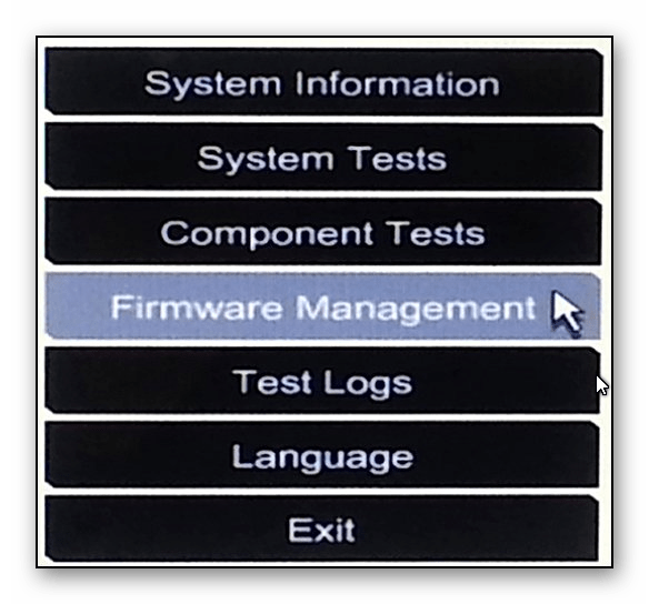 Firmware management